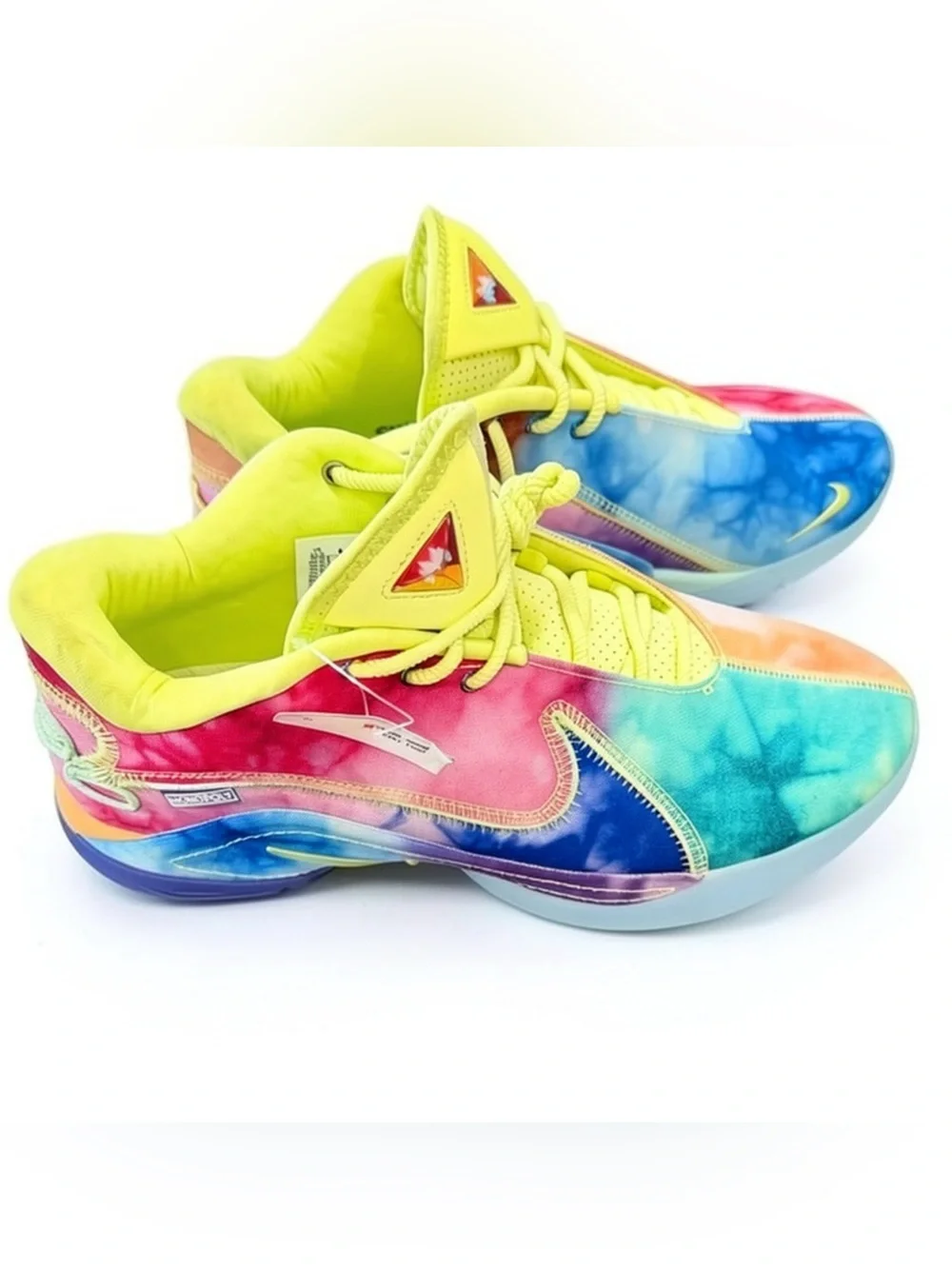 Nike LeBron 22 x Monopoly What The Tie Dye Basketball Shoes Men's Size 11.5 NWT